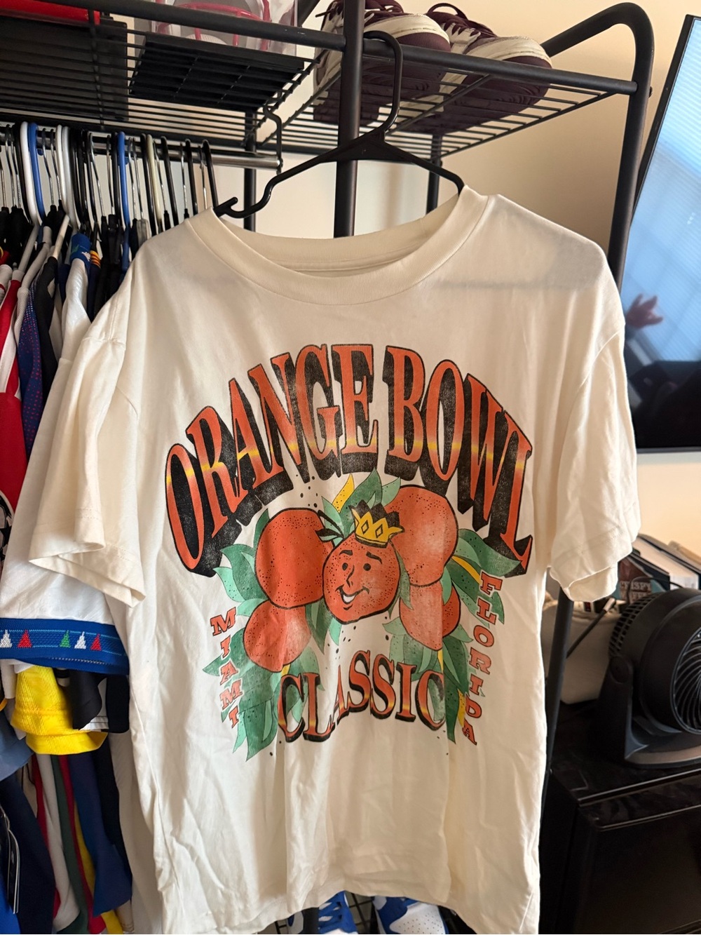 Orange Bowl college football abercrombie and fitch tee, men’s M